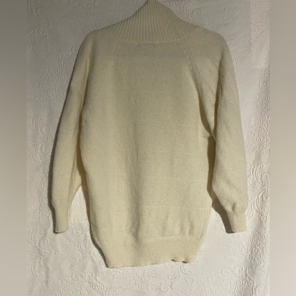 80's Vintage Memphis Jones Cream Sweater Size Large - Picture 2 of 5